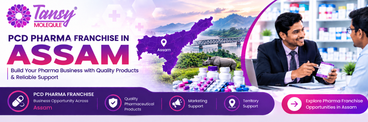 PCD Pharma Franchise in Assam banner by Tansy Molequle