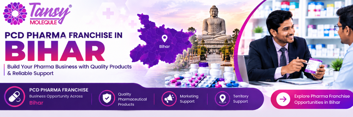 PCD Pharma Franchise in Bihar banner by Tansy Molequle