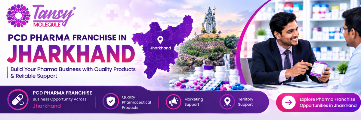 PCD Pharma Franchise in Jharkhand banner by Tansy Molequle